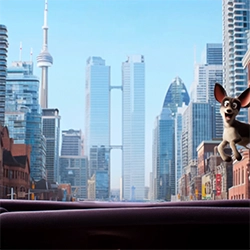 custom pet portrait-pixar