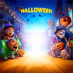 custom pet portrait-pixar