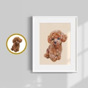 custom pet portrait-pixar style